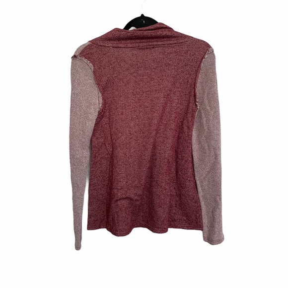 12PM by mon ami drawstring cowl sweater small - Picture 3 of 3